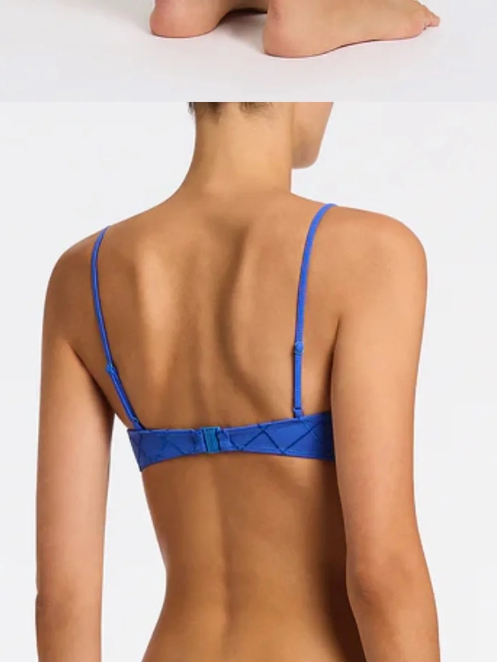 Triangl NWT cobalt blue bikini S top XS bottom